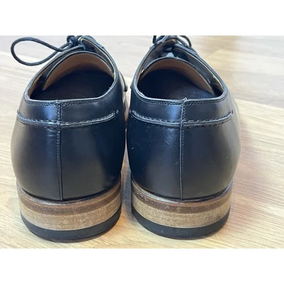 Magnanni Men's Shoes Size 9.5 Split Toe Black Leather Dress Shoes 14809 - Picture 6 of 9